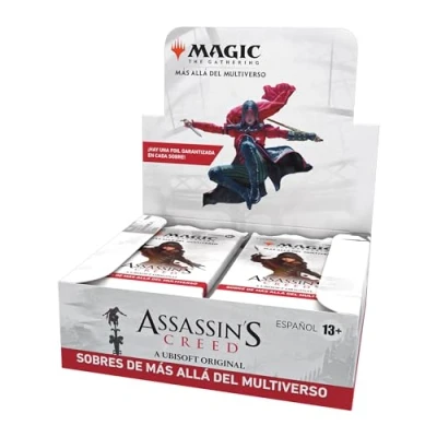Imagen de Caja de sobres Más allá del Multiverso Magic: The Gathering Assassin’s Creed 24 7 cartas (Versión en Español)
