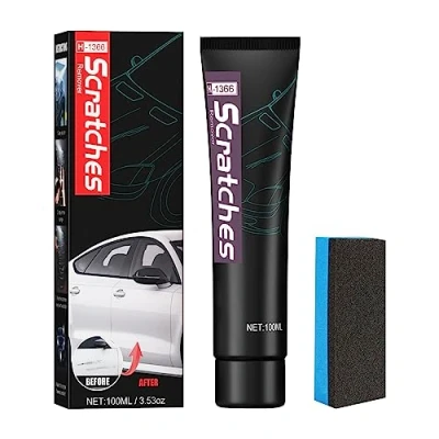 Imagen de Reparador Arañazos Coche, Car Scratch Removal Kit, Pulimento para Arañazos, Retocar Pintura Coche Fácilmente de Eliminar Cristal (100ml)