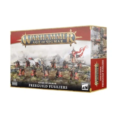 Imagen de Games Workshop Cities of Sigmar: Freeguild Fusilliers, Negro