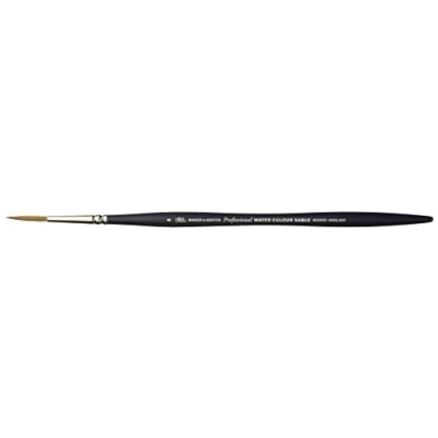 Imagen de Winsor &amp; Newton Water Colour Sable Pincel Acuarela, Madera de Abedul, Nº4