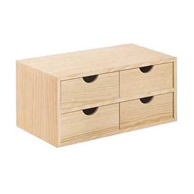 Imagen de ASTIGARRAGA KIT LINE BLP22099 Cajonera Natura 3 cajones, Madera, Pino Natural, 37X39X34