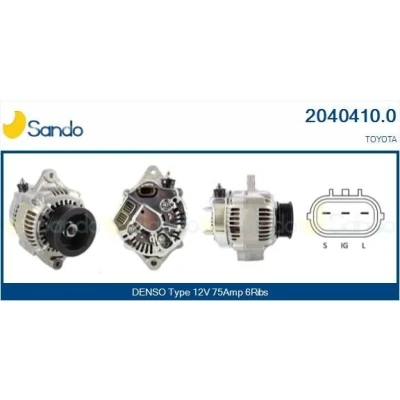 Imagen de CASCO CAL10225AS Alternador 12V 70A OPEL: Astra H Hatchback, GTC, Corsa C Hatchback