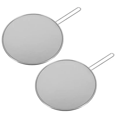 Imagen de Westmark 121822E3 2 Protectores contra Salpicaduras de Picante, diámetro 30 cm, Acero Inoxidable