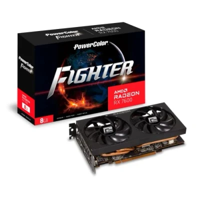 Imagen de Powercolor Radeon RX 7600 Fighter (8 GB GDDR6/PCI Express 4.0/2655 MHz/18000 MHz)
