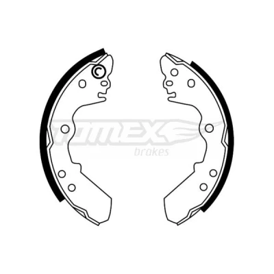 Imagen de TOMEX brakes TX 22 47 Zapatas de Freno Eje trasero 254 52 OPEL: Frontera A Sport SUV Cabrio,