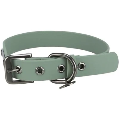 Imagen de TRIXIE Collar para Perro CityStyle L XL: Cuello 50 57 cm/30 mm Salvia de PVC Perros pequeños medianos Ajustable, Impermeable y fácil Limpiar, 1971819