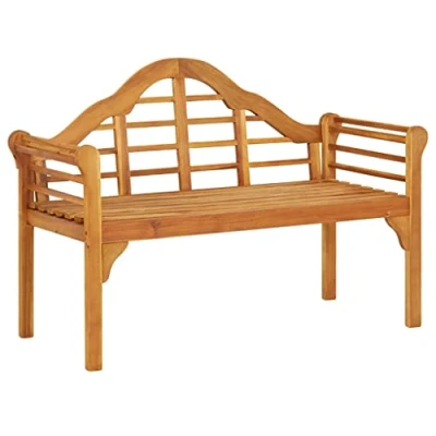 Imagen de vidaXL Banco de Jardín Asiento Parque Silla Terraza Balcón Patio Hogar Almacenamiento Salón al Aire Libre Madera Maciza Acacia