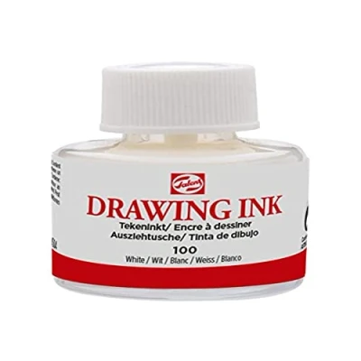 Imagen de Tinta de dibujo Color Blanco nº100 11ml