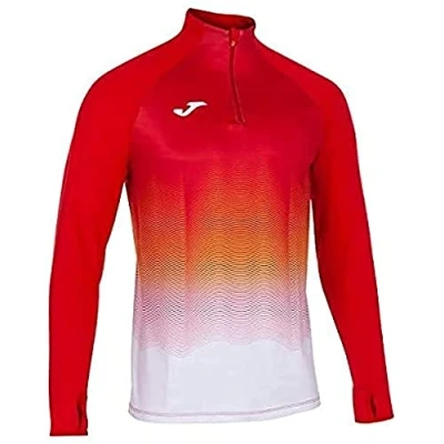 Imagen de Joma Elite VII Sudadera Running, Niños, Rojo Blanco Amarillo, 4XS 3XS