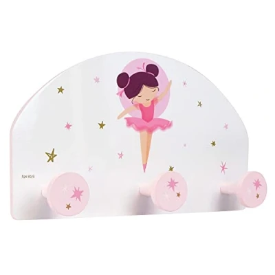 Imagen de Fun House 713482 Bailarina para Puerta de Abrigo, 37 x 21,5 68 cm, niño
