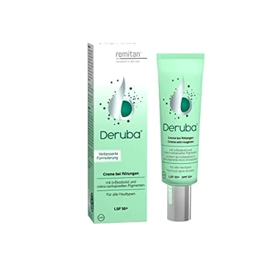 Imagen de Deruba Crema Especial Antienrojecimiento, Cuperosis, SPF50 30 ml
