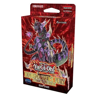 Imagen de Yu Gi Oh! BARAJA DE Estructura Furia DINODESPEDAZADOR (DINOSMASHER&#039;S Fury) Idioma INGLÉS Unlimited Edition