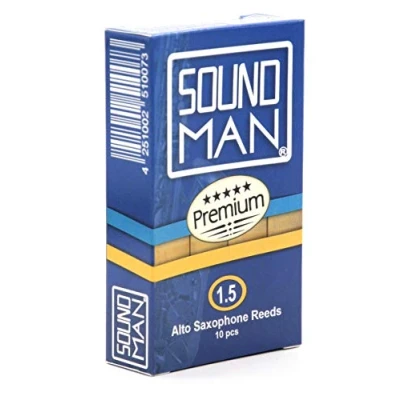 Imagen de 10 Soundman Cañas de Lengüeta para Saxofón Alto (1.5)