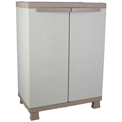 Imagen de Terry, C Rattan 680, Armario 2 Puertas y 1 Estante Interno. 68x39x91,5 cm