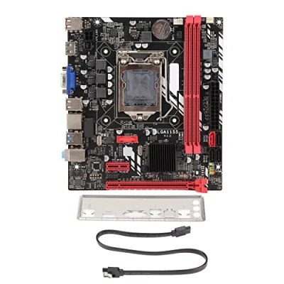 Imagen de Placa Base LGA, para Intel Core I3 I5 I7 Placas de Computadora Interfaz DDR3 VGa 1155 Pines Multimedia HD Memoria Máxima 16 GB