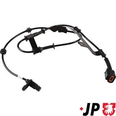 Imagen de JP GROUP 3597105870 Sensor de ABS Eje delantero, izquierda activo 1080 negro
