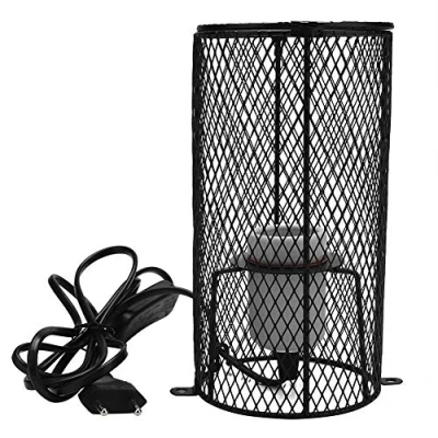 Imagen de Regun Lámpara de calentamiento reptil cerámica, lanzador kit con soporte térmico, adecuada para tortugas, lagartos y serpientes (eu220v)
