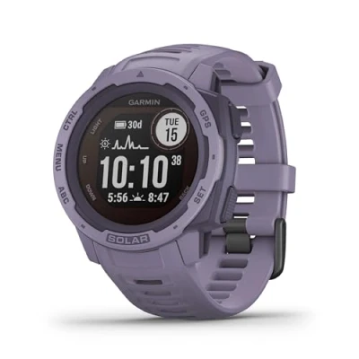 Imagen de Garmin Instinct solar Camo, Reloj GPS resistente con carga Militar (Reacondicionado)