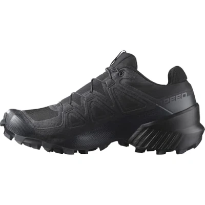 Imagen de Salomon Speedcross Zapatillas de Trail Running para Mujer, Agarre, Estabilidad, Ajuste, Black, 38 2/3