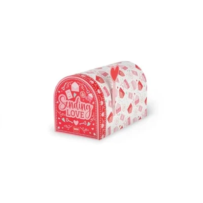 Imagen de Legami caja de regalo Love Mailbox, papel con certificado FSC, diseño Letters, tamaño mediano, 8,5 x 10,1 15,8 cm