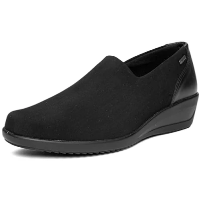 Imagen de ara Zürich 1240619, Mocasines Mujer, Negro (Schwarz 06), 41 EU Ancho