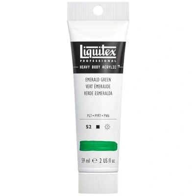Imagen de Liquitex Heavy Body Tubo De Pintura Acrílica, 59 ml, Verde Esmeralda