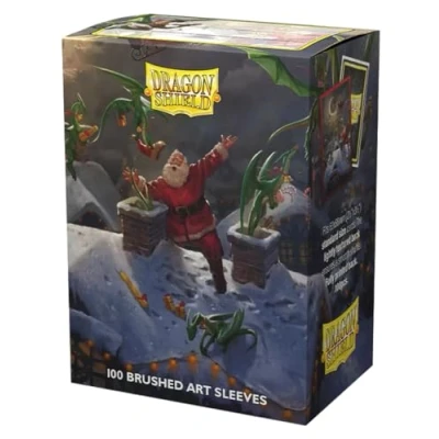 Imagen de Arcane Tinmen ApS ART12101 Mangas de edición limitada Dragon Shield: Brushed Art Christmas 2023 (100)