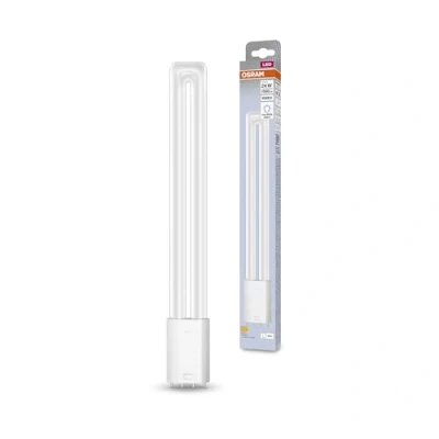 Imagen de OSRAM Dulux LED, 2G11 base, óptica mate, Blanco frío (4000K), 1500 Lumen, sustituto de 24W iluminante 1 paquete