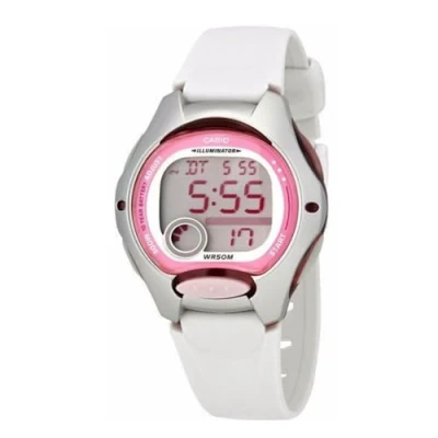 Imagen de Casio LW 200 7A Reloj de Cuarzo para Mujer, con Correa Goma, Color Blanco