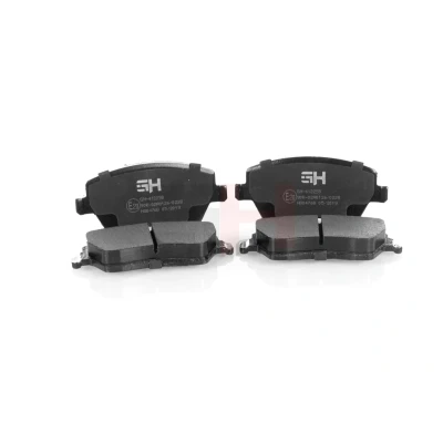 Imagen de GH 412258 Juego de pastillas freno no preparado para indicador desgaste con tornillos pinza accesorios RENAULT: CLIO 3, Megane 4