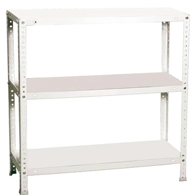 Imagen de SimonRack Estanteria Metalica 3 Baldas Ajustables, 75 kg de Punto Flexión, 900x1000x300 mm, Con Tornillos, Estantería Almacenaje, Blanco Advantage