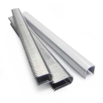 Imagen de TACWISE 0353 Grapas para cables de color blanco y puntas divergentes CT 45/10, 5 Cajas 1000 unidades, 45/10 mm, Set 5000 Piezas