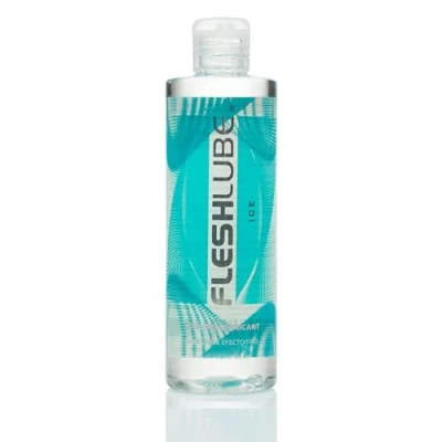 Imagen de Fleshlight Fleshlube Ice 250 ml Lubricante a Base de Agua Efecto Frío Sensación Cosquilleo Fácil Limpiar Apto para Pieles Sensibles Hipoalergénico y Natural