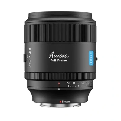 Imagen de SIRUI Aurora Lente de enfoque automático marco completo F1.4 85 mm, teleobjetivo Prime para cámaras montaje Z, color negro