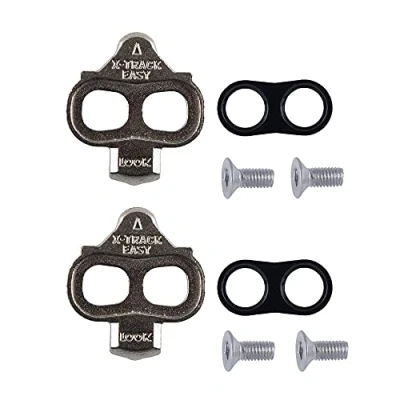 Imagen de LOOK Cycle Calas X Track Easy Desenganche Multidireccional Ultra Compacto Ligeras Libertad Angular 6 para MTB, Compatible con Todos los Pedales Estándar SPD