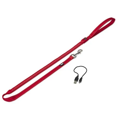 Imagen de Nobby Flash Mesh LED Correa de Seguridad Rojo 25mm M