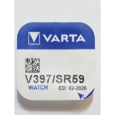 Imagen de V397/sR59 varta Pila botón para Reloj óxido de Plata (1 Pieza
