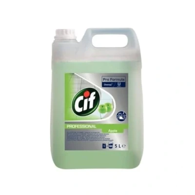 Imagen de Cif Limpiador de suelos manzana verde profesional, juego 2 unidades 5 l 5000 ml