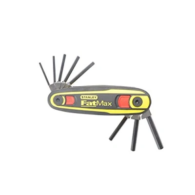 Imagen de Stanley 0 97 552 Juego de 8 llaves hexagonales FatMax con bloqueo