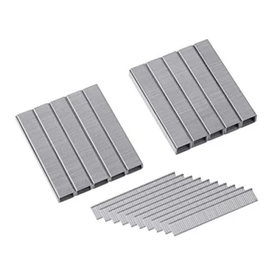 Imagen de Meister Juego de pinzas y clavos (2500 piezas, 2000 grapas tipo 53 500 47, para rellenar una grapadora manual batería/grapas/grapas finas eléctrica/1752200)