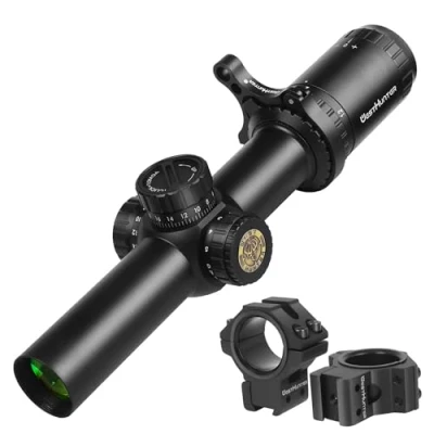 Imagen de WestHunter Optics HD 1.2 6x24 IR FFP Precisión Miras Telescópicas, Exclusivo para Competiciones Deportivas de Corta Distancia Dovetail Kit B