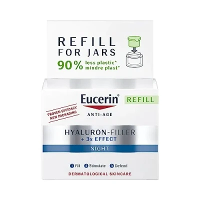 Imagen de Eucerin Crema de noche antienvejecimiento hialuron Filler + 3x Effect para todo tipo pieles (50 ml)