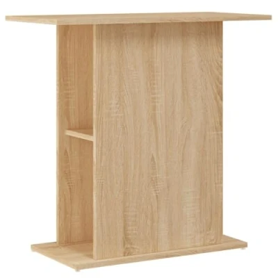 Imagen de vidaXL Soporte Acuario Madera ingeniería Roble Sonoma 75x36x72,5 cm