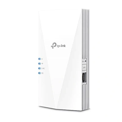 Imagen de TP Link Repetidor WiFi de 6 mallas, amplificador AX1800, extensor WiFi, puerto Ethernet 1 Gigabit, compatible con todas las cajas Internet (RE600X)