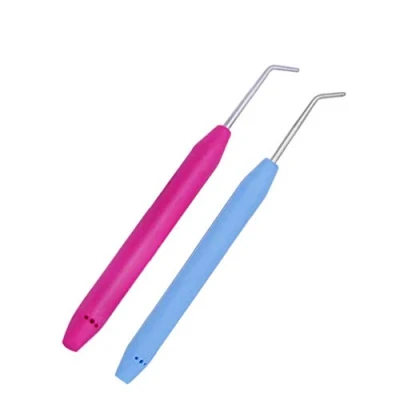 Imagen de Zonfer 2pcs Aguja De Hacer Ganchillo Agujas Tejer Telar Gancho para Calcetero Knifty Tejedora Tool
