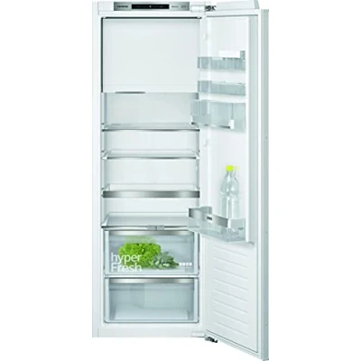Imagen de SIEMENS KI72LADE0 iQ500 Frigorífico empotrado con congelador, E, 174 kWh/año, 248 l/hyperFresh Plus/iluminación LED, superCooling, bisagra plana