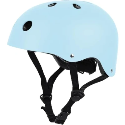 Imagen de LeapBeast Casco Skate Bicicleta con Certificado CE Unisex Adultos Hombres y Mujeres Multi Deporte para Ciclismo, Skate, Patinaje (Turquesa, Small)