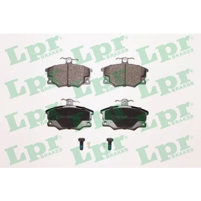 Imagen de LPR 05P094 Juego de pastillas freno con tornillos FIAT: Punto I Hatchback, Uno Seicento / 600 ALFA ROMEO: Spider, 146, 155
