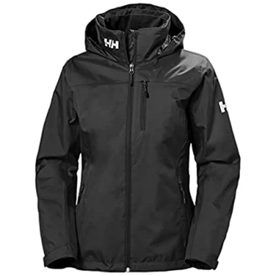 Imagen de Helly Hansen W Crew Hooded Midlayer Jacket Chaqueta, Negro, XS Mujer