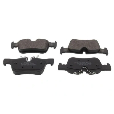 Imagen de MAPCO 6640 Juego de pastillas freno Eje trasero preparado para indicador desgaste, excl. contacto avisador desgaste BMW: X1, 2 Active Tourer
